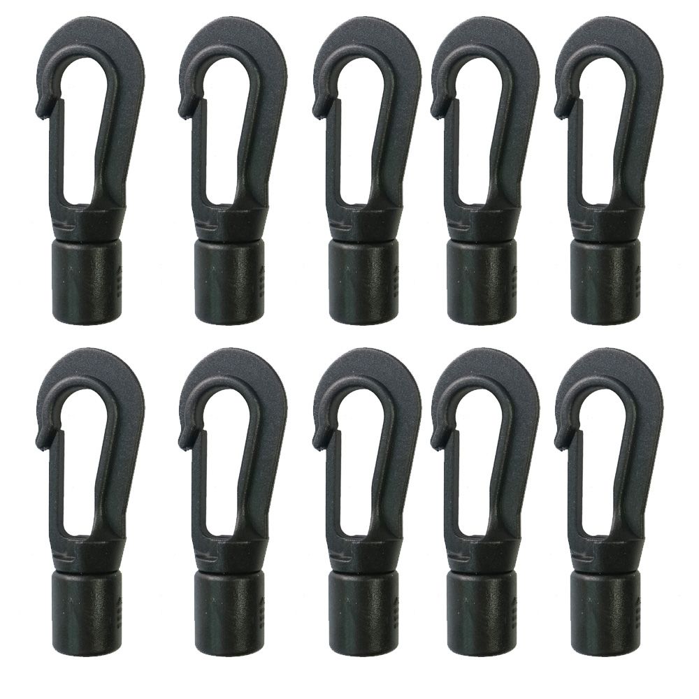 Outdoor Furniture Rope - 5/10pcs Plastic Snap Hook Clip Bungee