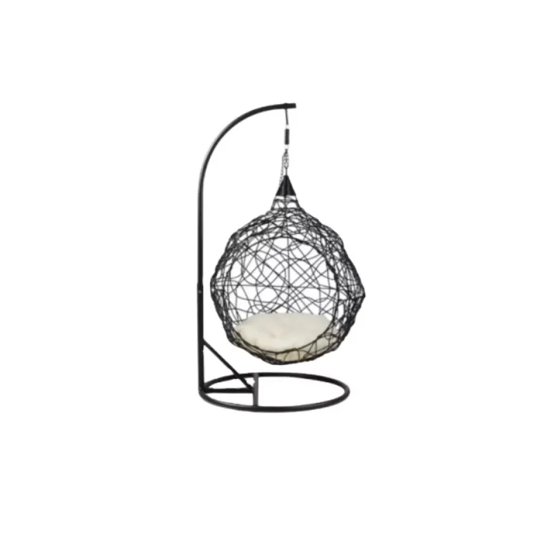 Hanging Egg Chair - Modern seaweed steel hanging egg chair