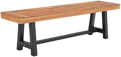 Outdoor Furniture Oil Teak - Outdoor Acacia Wood Bench, 63