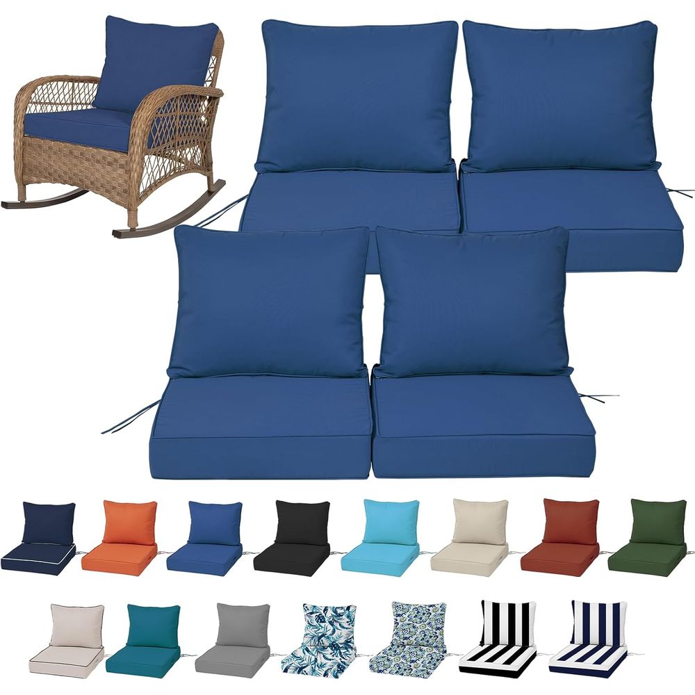 24x24 Outdoor Deep Seat Cushio - Outdoor Furniture Waterproof ulasan dan harga