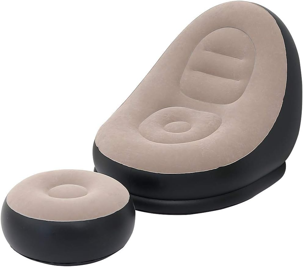 2Pcs Lazy Sofa Inflatable Chai - Outdoor Furniture Philippines ulasan dan harga