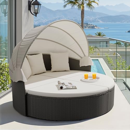 Patio Furniture Outdoor Round  - Outdoor Daybed Sofa ulasan dan harga