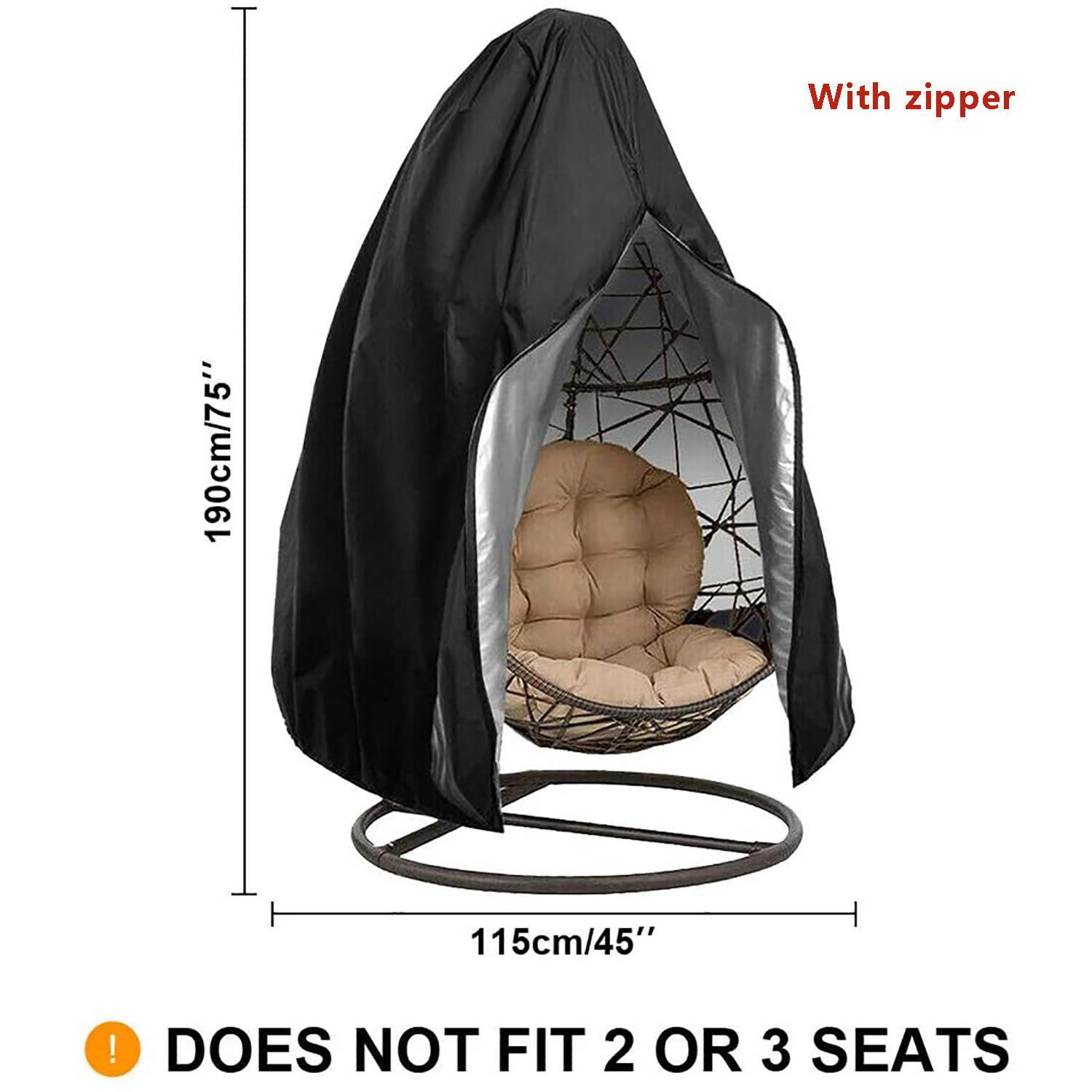 1 Piece Courtyard Hanging Egg  - Hanging Egg Chair ulasan dan harga