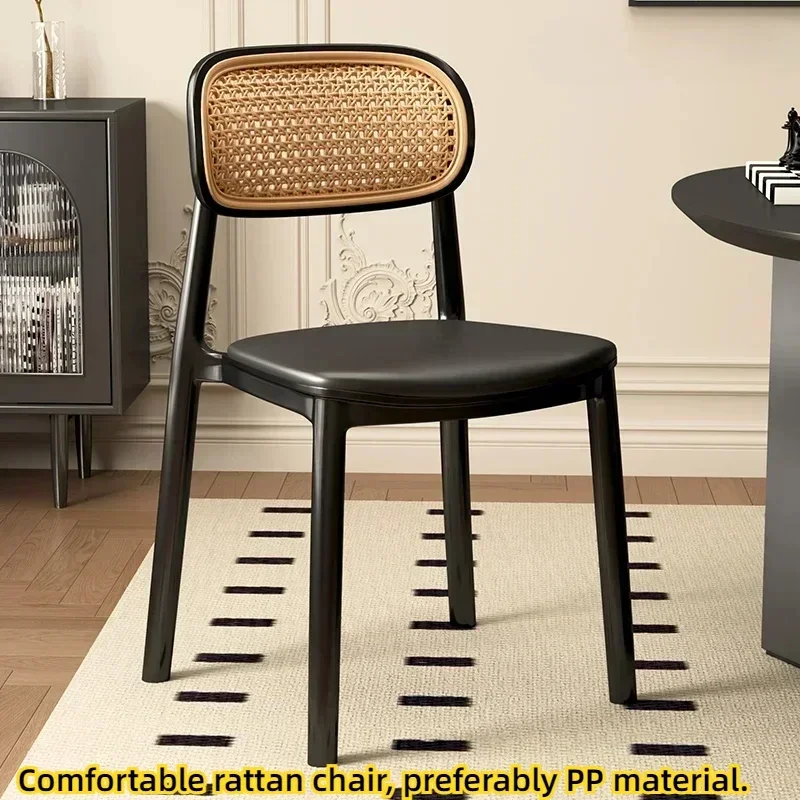 Nordic Rattan Plastic Chairs O - Outdoor Furniture Online ulasan dan harga