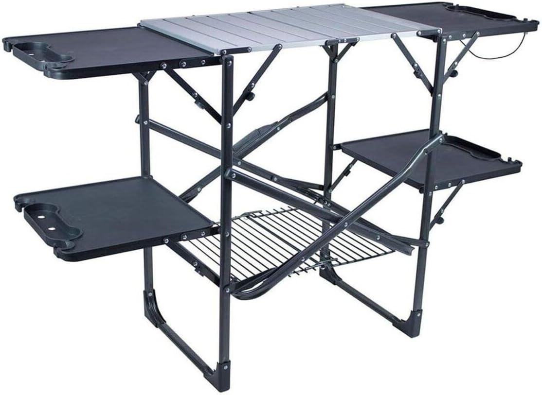 Slim Fold Portable Camping Kit - Folding Picnic Table ulasan dan harga