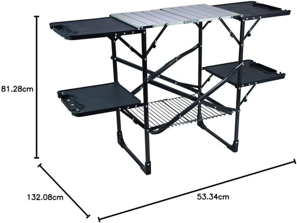 Slim Fold Portable Camping Kit - Folding Picnic Table ulasan dan harga