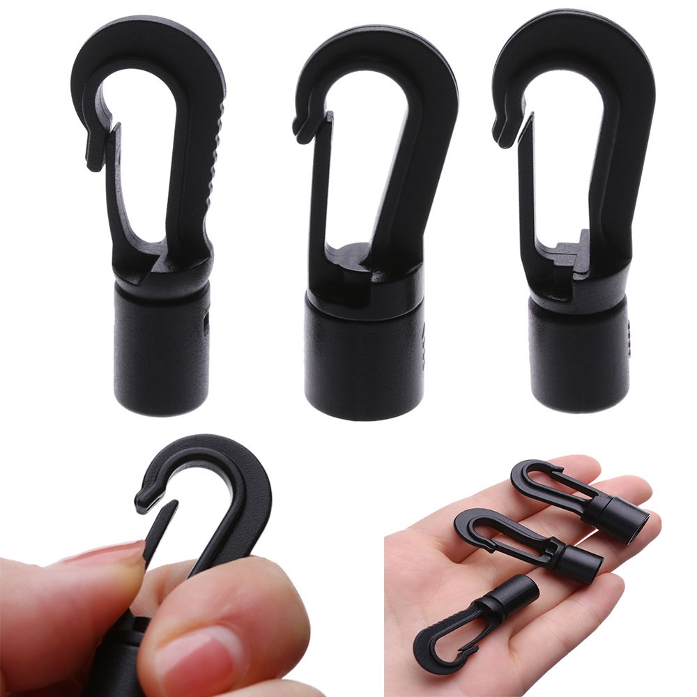 5/10pcs Plastic Snap Hook Clip - Outdoor Furniture Rope ulasan dan harga