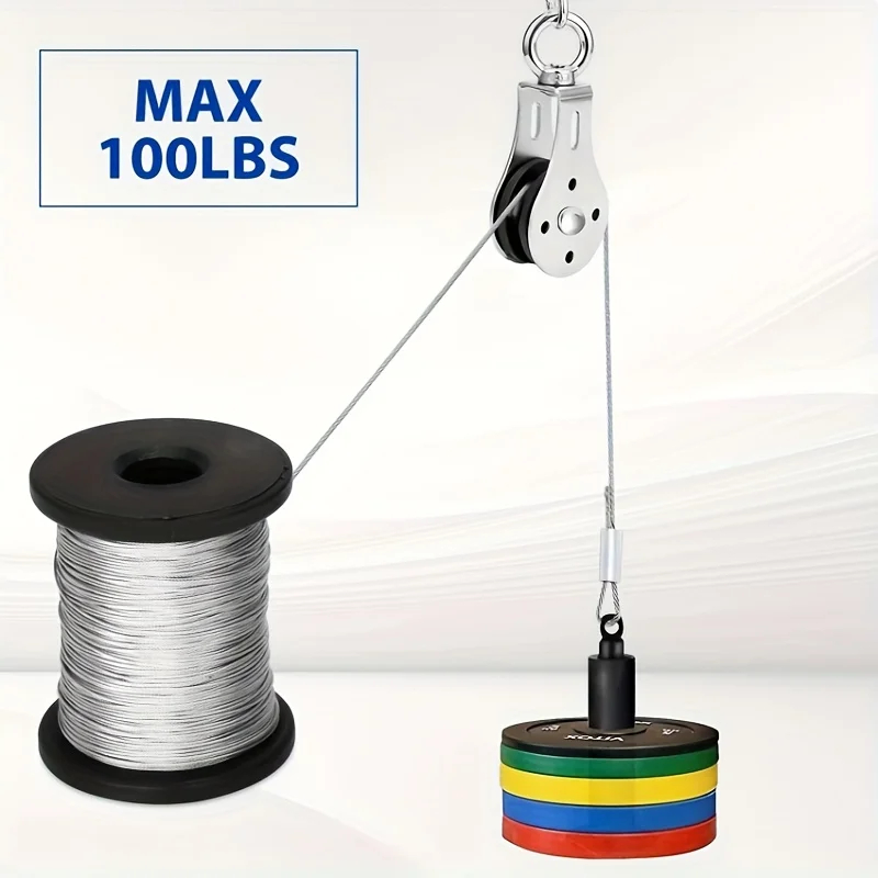 50m/196ft Stainless Steel Wire - Outdoor Furniture Rope ulasan dan harga