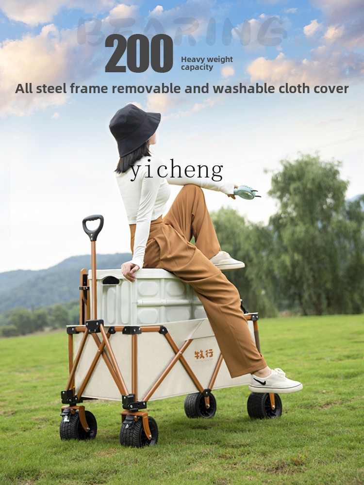 XL grazing camping cart foldin - Folding Picnic Table ulasan dan harga
