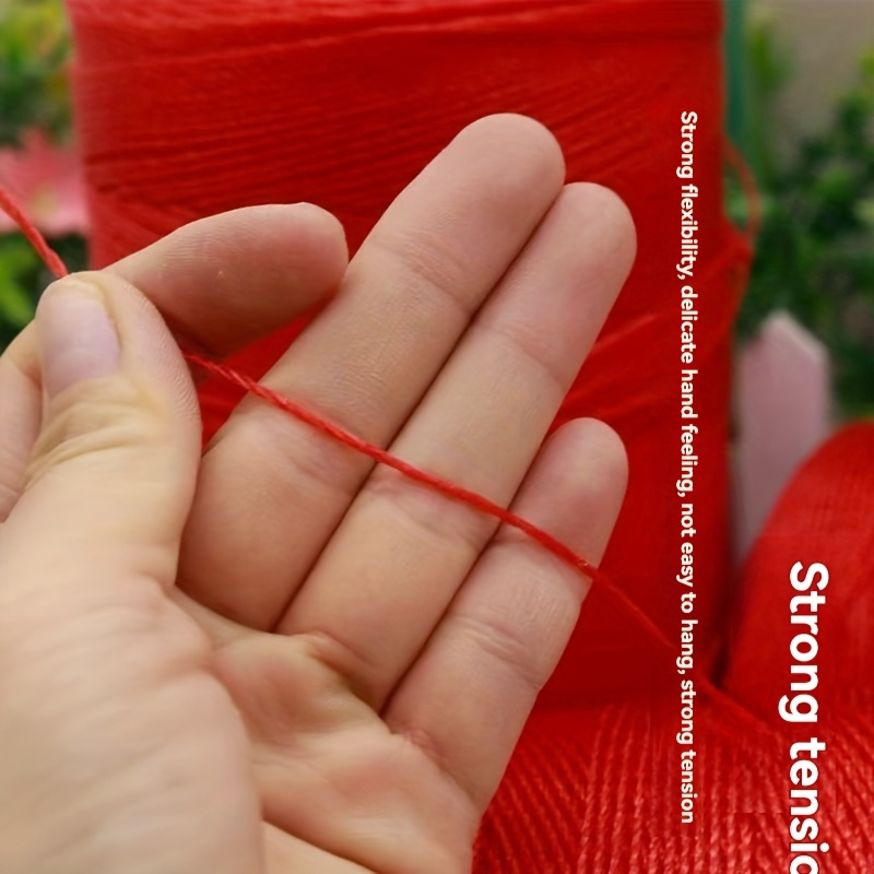 Industrial Red String Construc - Outdoor Furniture Rope ulasan dan harga
