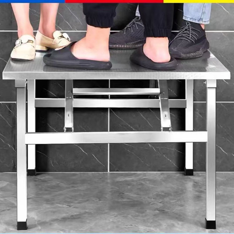 80x80cm Folding Square Table - - Outdoor Furniture Legs ulasan dan harga