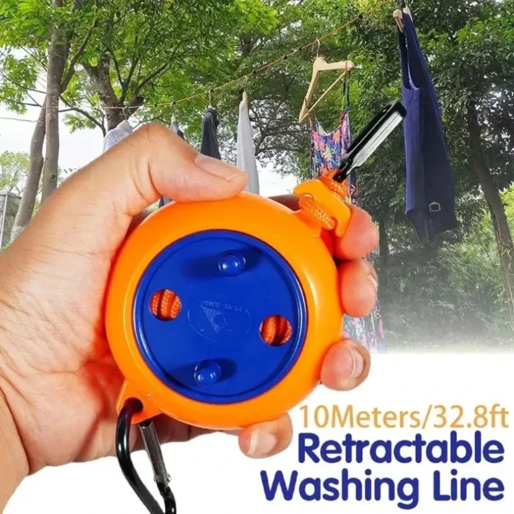 10M Retractable Travel Clothes - Outdoor Furniture Rope ulasan dan harga
