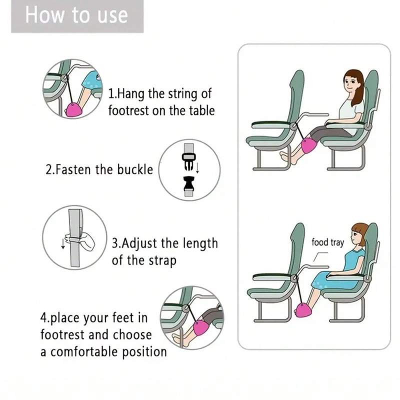 Portable Adjustable Footrest H - Outdoor Furniture Legs ulasan dan harga