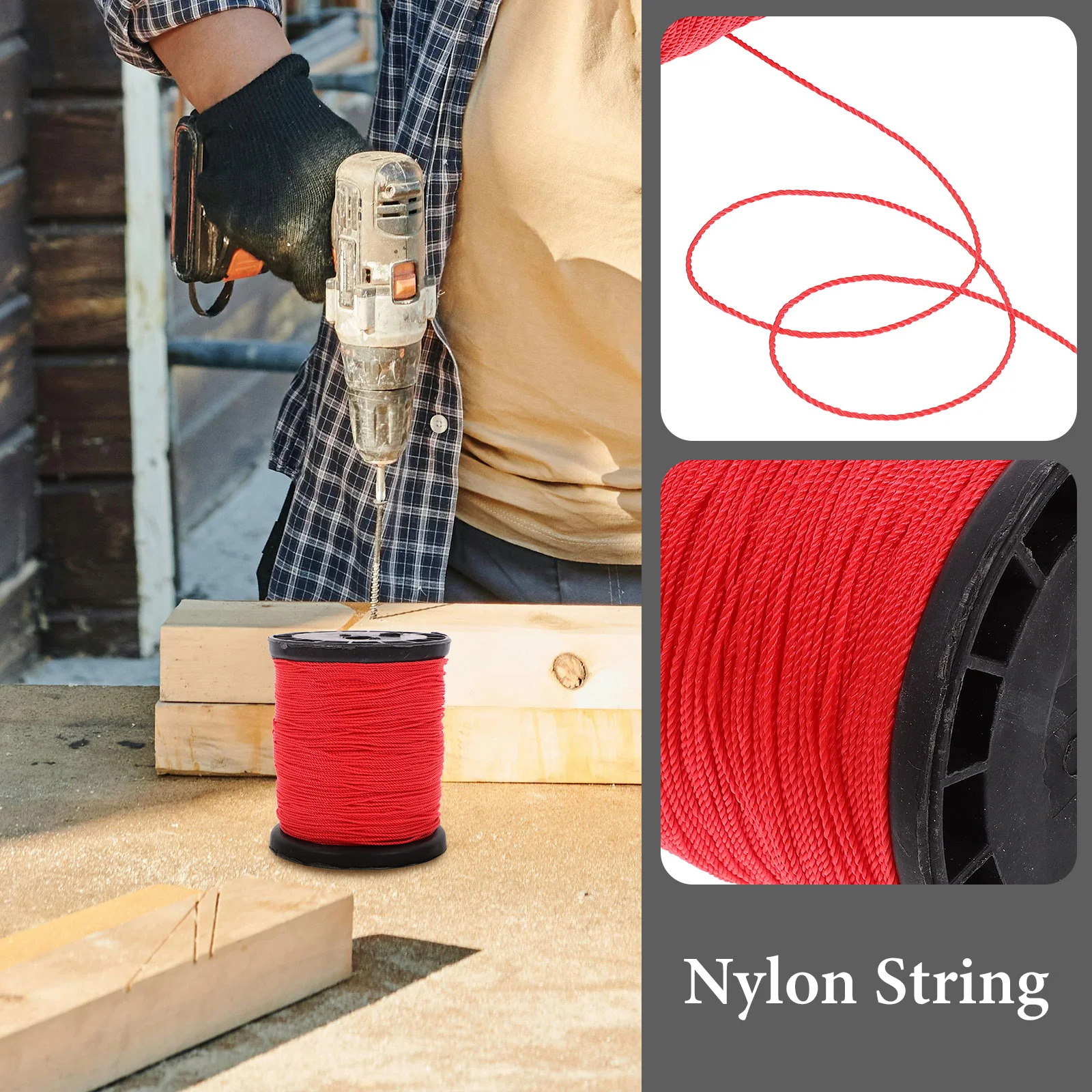1 Roll Construction Nylon Line - Outdoor Furniture Rope ulasan dan harga