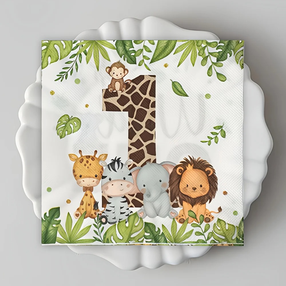 20Pcs/Bag Jungle Animal Wild O - Folding Picnic Table ulasan dan harga