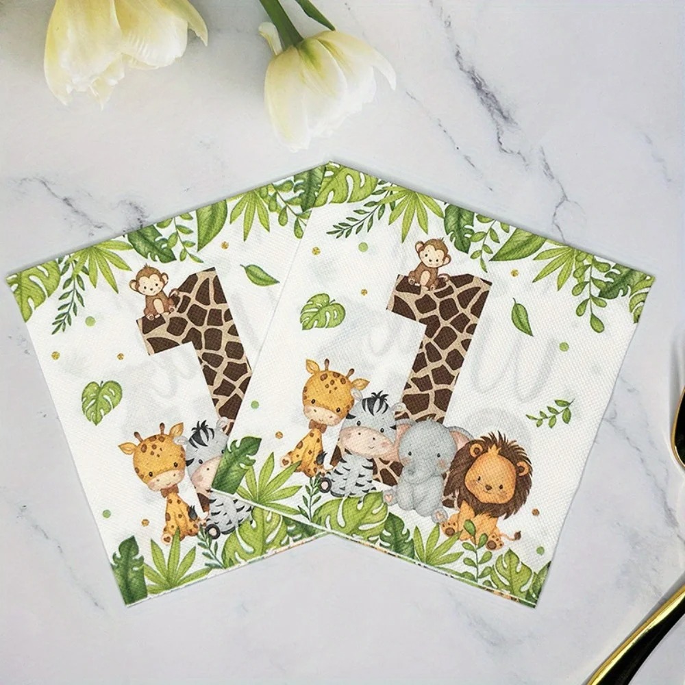 20Pcs/Bag Jungle Animal Wild O - Folding Picnic Table ulasan dan harga