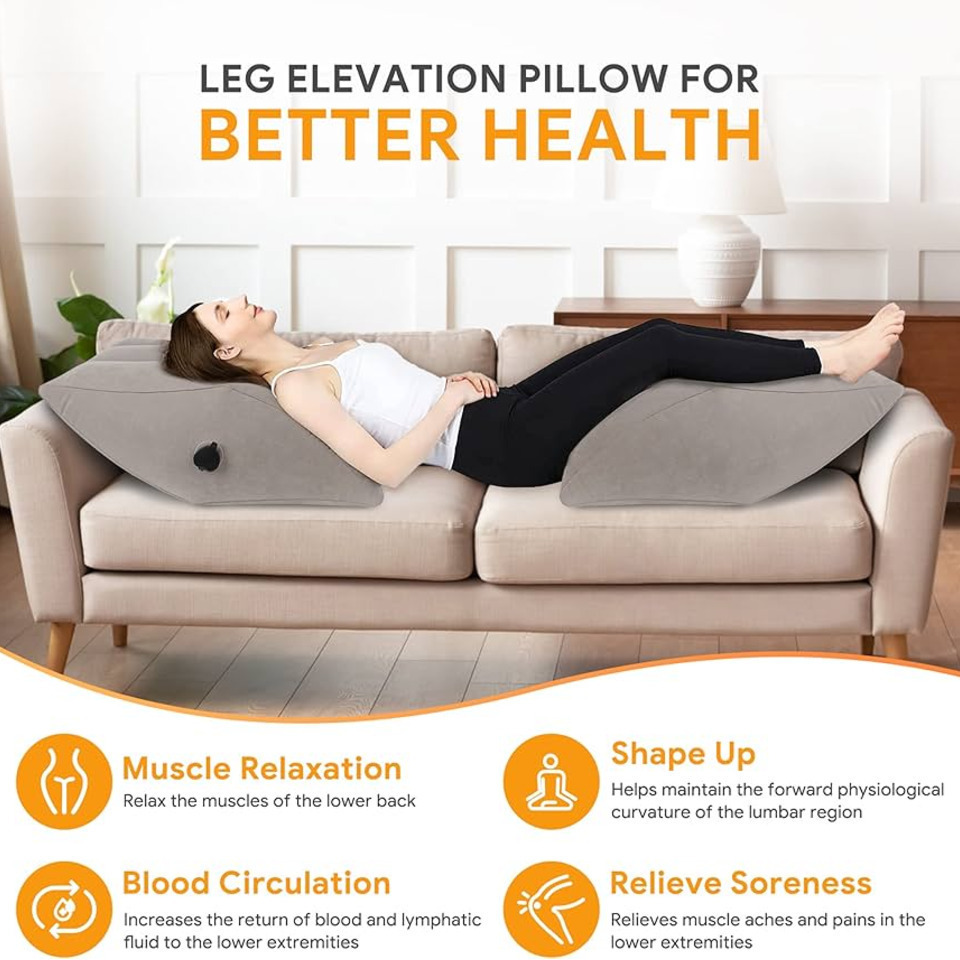 New Inflatable Leg Rest Cushio - Outdoor Furniture Legs ulasan dan harga