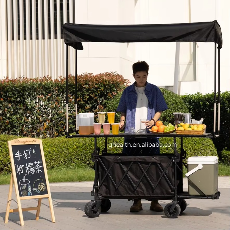 Stall Folding Steel Table Trol - Folding Picnic Table ulasan dan harga
