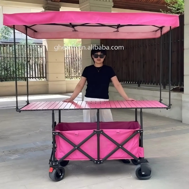Stall Folding Steel Table Trol - Folding Picnic Table ulasan dan harga