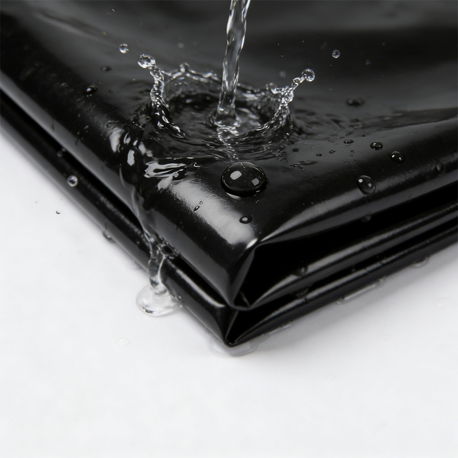 Durable Pure Black PVC Waterpr - Outdoor Furniture Waterproof ulasan dan harga