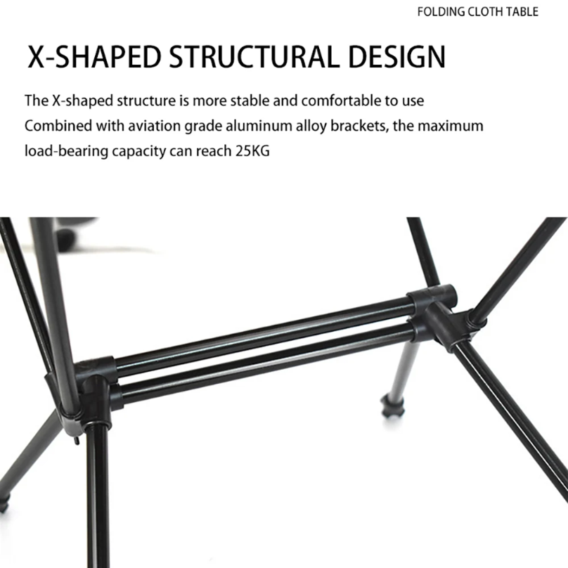 Camping Oxford Fabric Table Fo - Folding Picnic Table ulasan dan harga