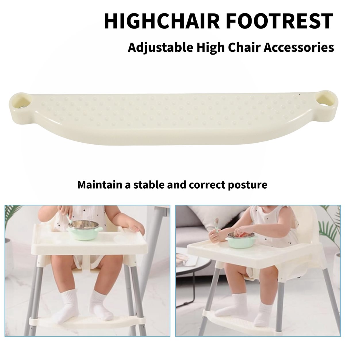DT81 High Chair Foot Rest, Adj - Outdoor Furniture Ikea ulasan dan harga