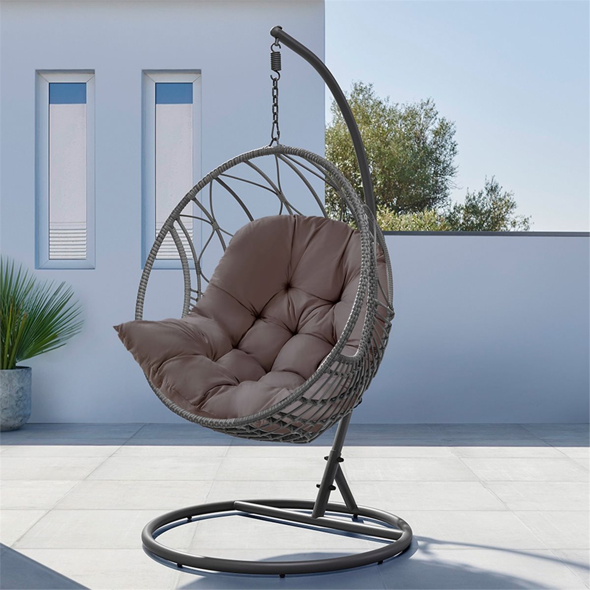 Utility Design Egg Chair Cushi - Hanging Egg Chair ulasan dan harga