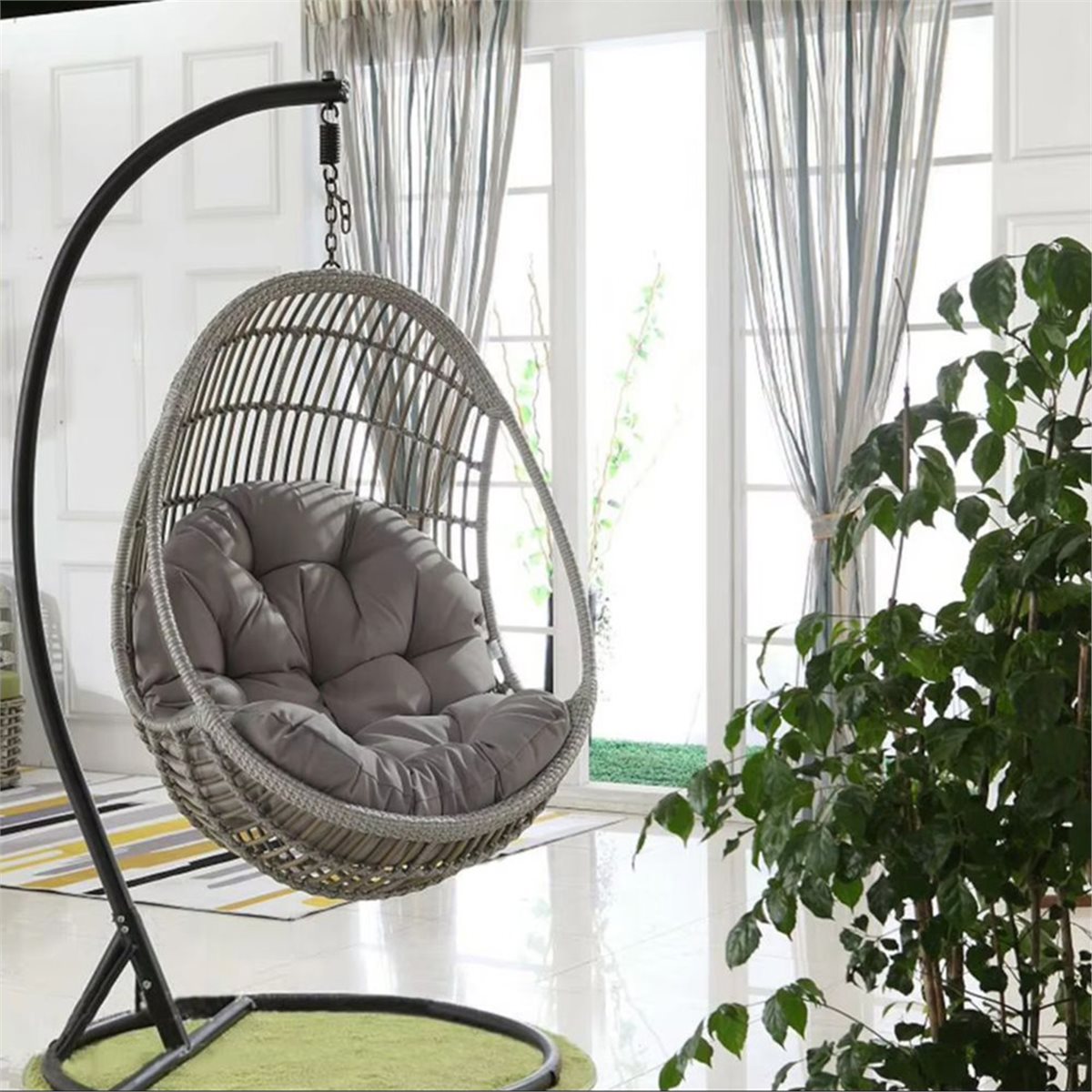 Utility Design Egg Chair Cushi - Hanging Egg Chair ulasan dan harga
