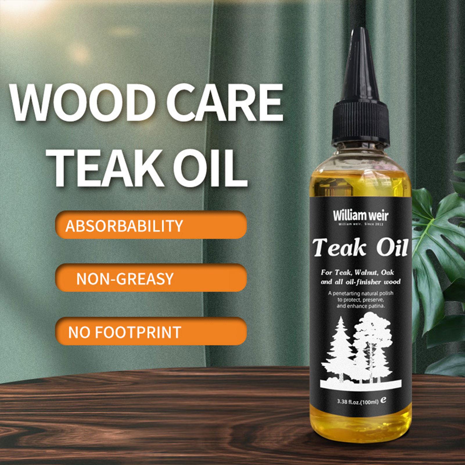 Teak Oil Wood Finish 100ml Fur - Outdoor Furniture Oil Teak ulasan dan harga