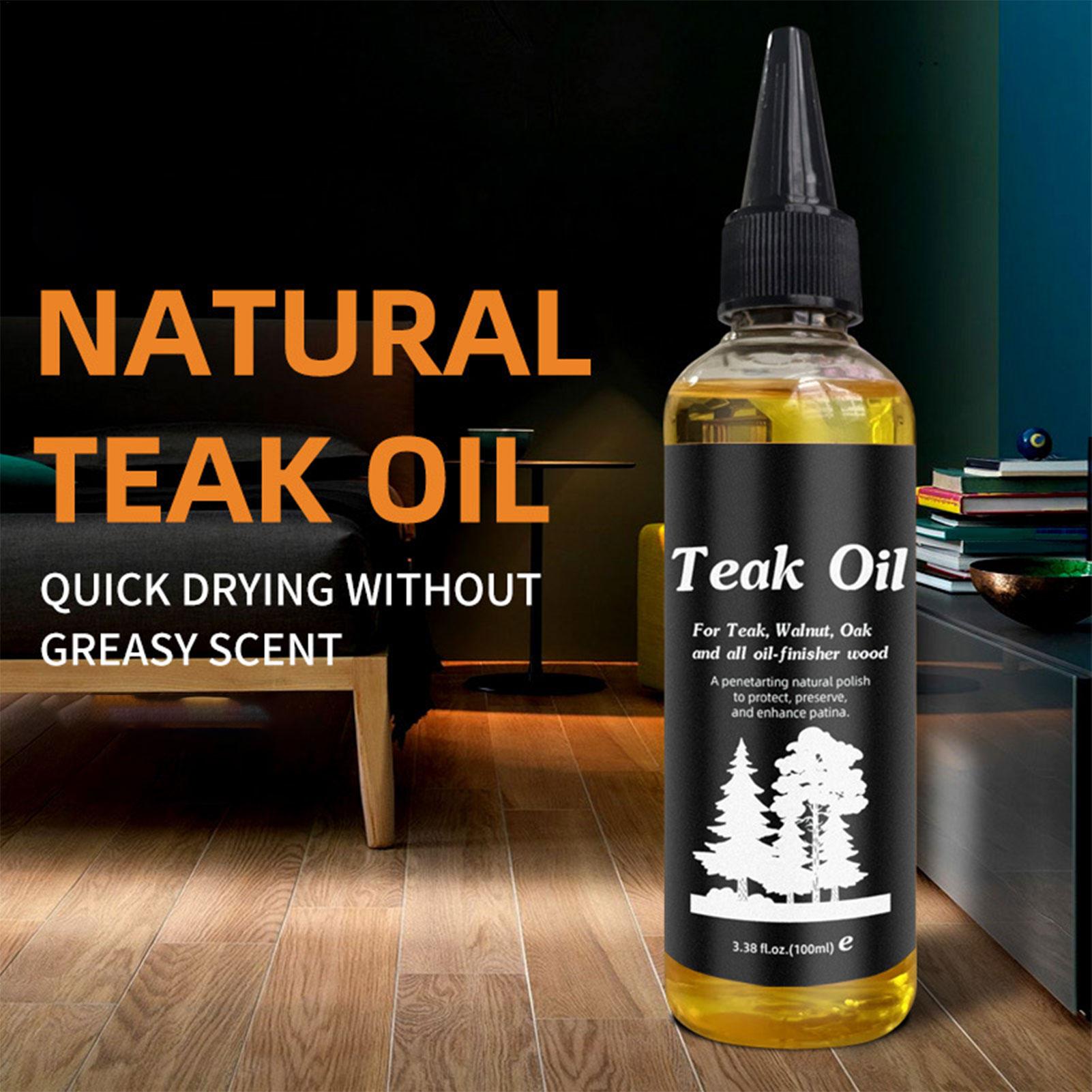 Teak Oil Wood Finish 100ml Fur - Outdoor Furniture Oil Teak ulasan dan harga