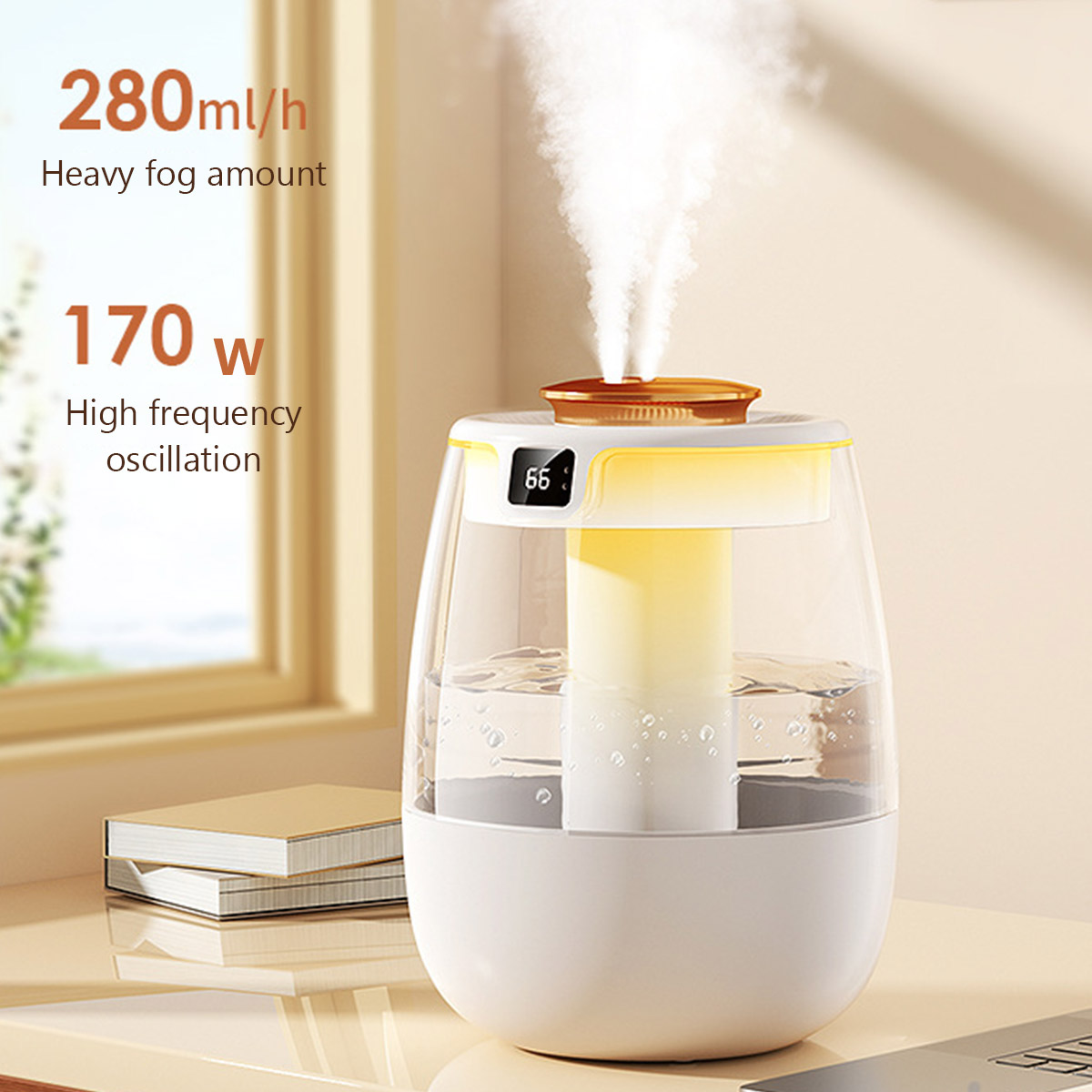 1.3L Air Humidifier Double Spr - Outdoor Furniture Oil ulasan dan harga