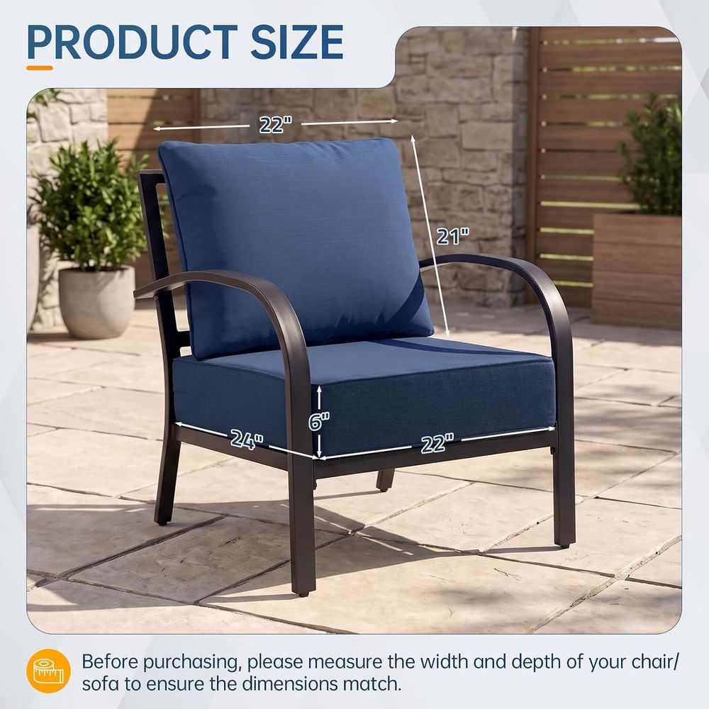 Outdoor Furniture Cushions, 6  - Outdoor Furniture Waterproof ulasan dan harga