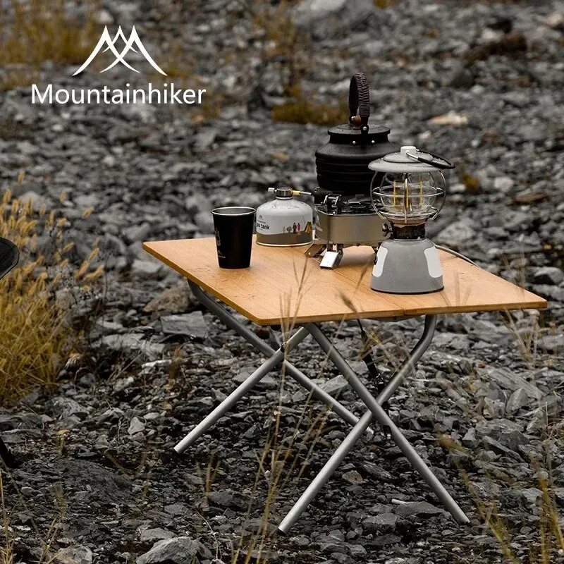 MOUNTAINHIKER 2/3 Bamboo Foldi - Folding Picnic Table ulasan dan harga