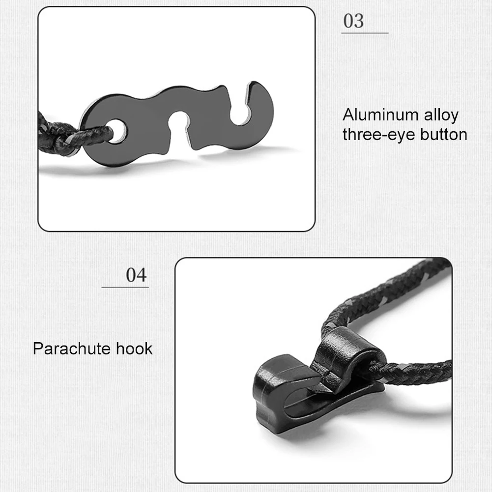 Portable 3M Beaded Clothesline - Outdoor Furniture Rope ulasan dan harga
