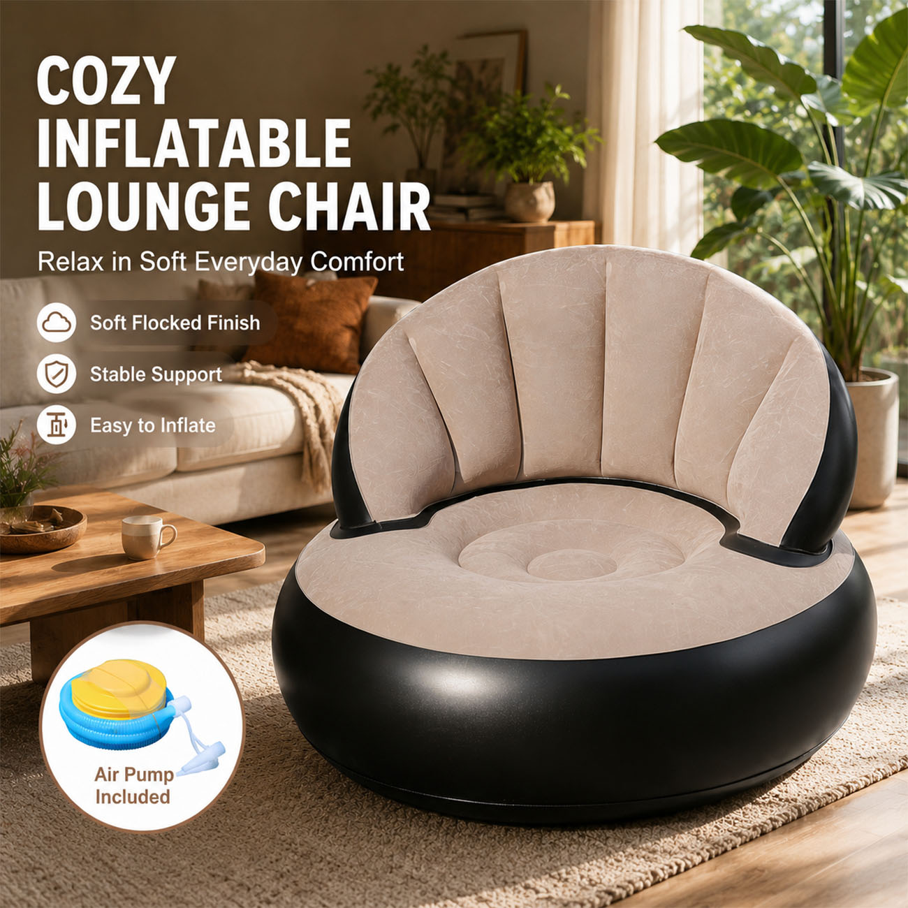 Inflatable Chair for Adults, F - Outdoor Furniture Philippines ulasan dan harga
