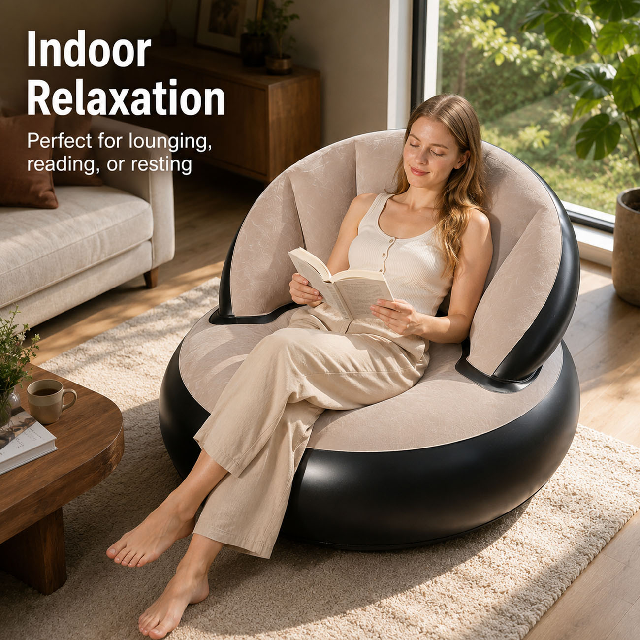Inflatable Chair for Adults, F - Outdoor Furniture Philippines ulasan dan harga