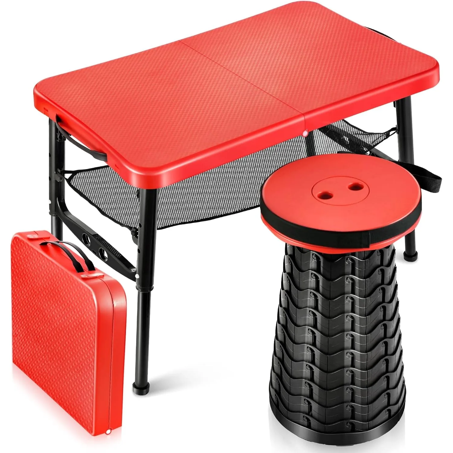 Retractable Folding Table & St - Outdoor Daybed Sofa ulasan dan harga